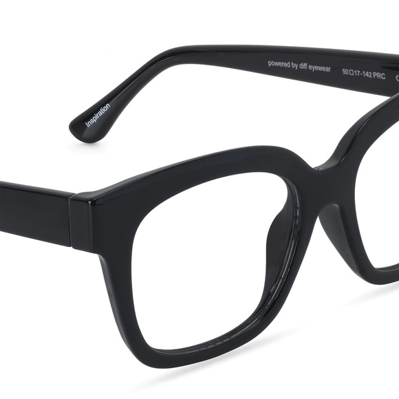 DIFF Bluelight Glasses Black Frame Blue Light Technology Lens Women’s Health NIB - Picture 4 of 10